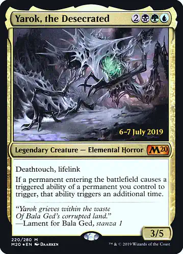 Yarok, the Desecrated - m20 Spoiler