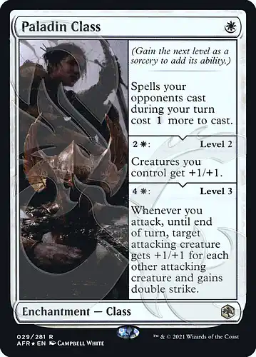 Paladin Class - afr Spoiler