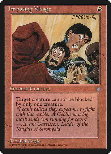 Imposing Visage - ice Spoiler