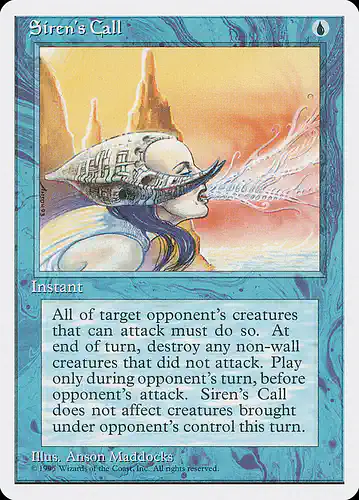 Siren's Call - 4ed Spoiler