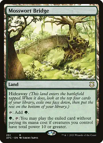 Mosswort Bridge - afc Spoiler