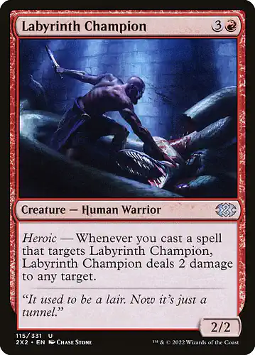 Labyrinth Champion - 2x2 Spoiler