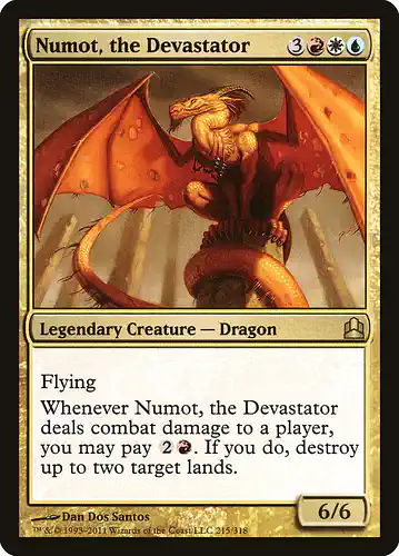 Numot, the Devastator - cmd Spoiler