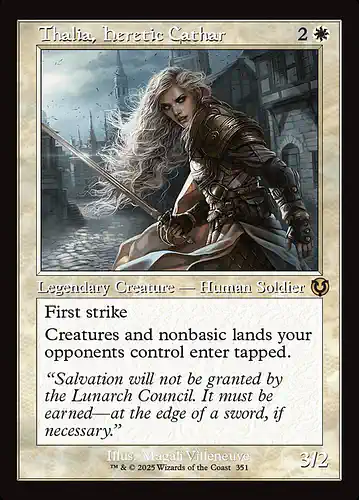 Thalia, Heretic Cathar - inr Spoiler