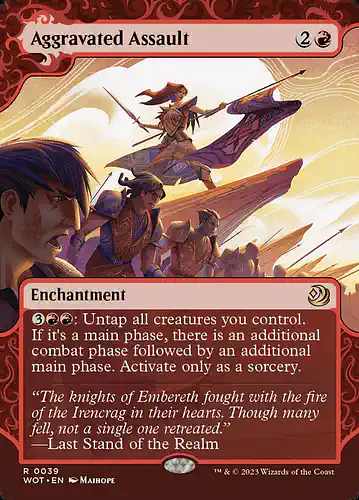 Aggravated Assault - wot Spoiler