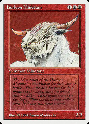 Hurloon Minotaur - sum Spoiler