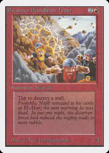 Dwarven Demolition Team - 2ed Spoiler