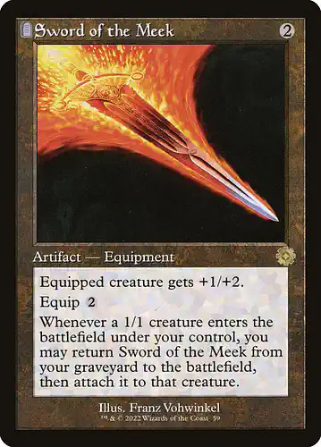 Sword of the Meek - brr Spoiler