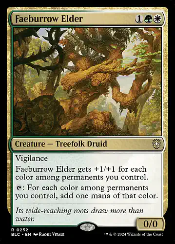 Faeburrow Elder - blc Spoiler