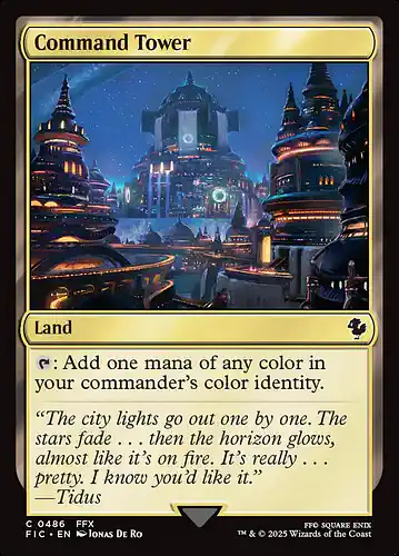 Command Tower - fic Spoiler