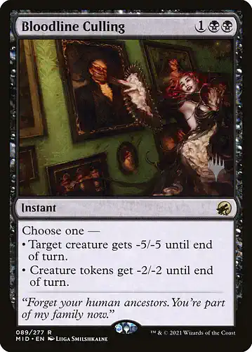 Bloodline Culling - mid Spoiler
