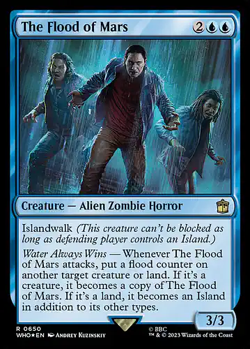 The Flood of Mars - who Spoiler