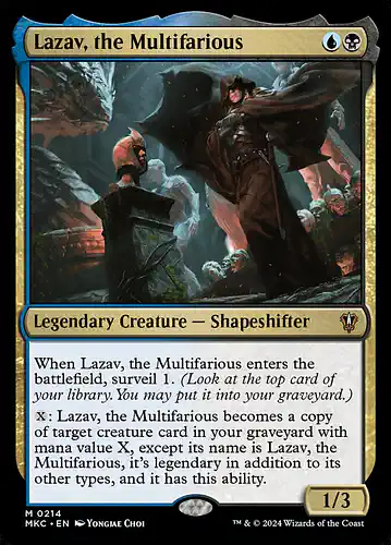 Lazav, the Multifarious - mkc Spoiler