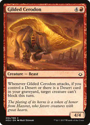 Gilded Cerodon - hou Spoiler