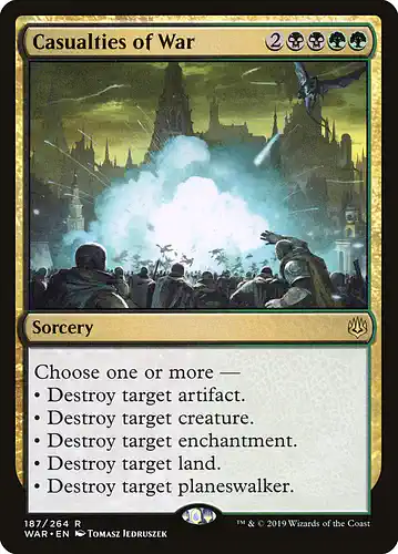 Casualties of War - war Spoiler