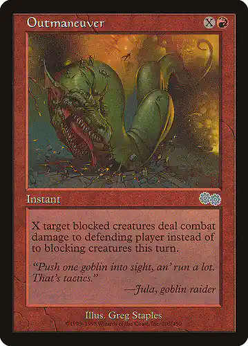 Outmaneuver - usg Spoiler