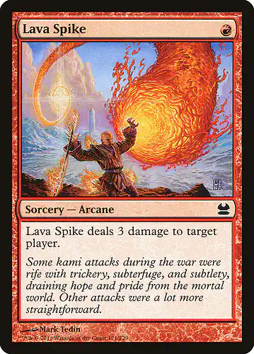 Lava Spike - mma Spoiler
