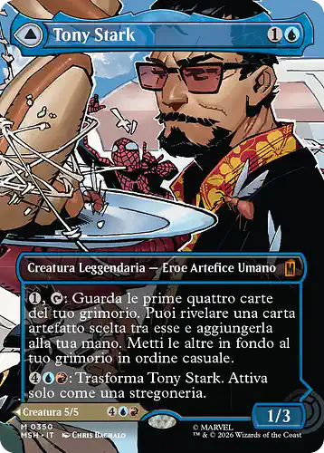 Tony Stark - msh Spoiler