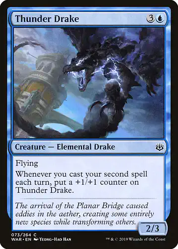 Thunder Drake - war Spoiler