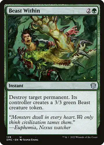 Beast Within - dmc Spoiler