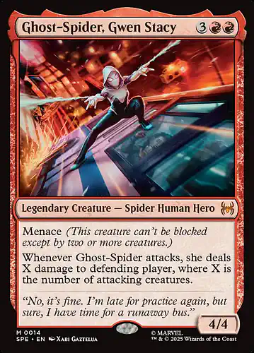 Ghost-Spider, Gwen Stacy - spe Spoiler