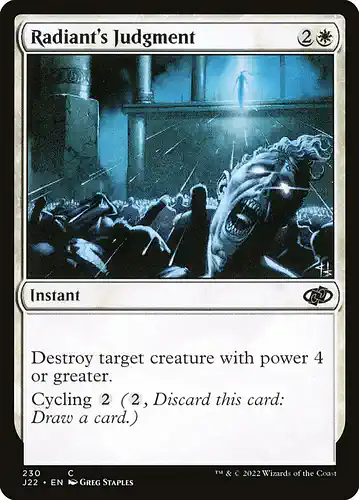 Radiant's Judgment - j22 Spoiler