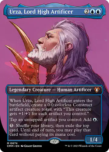 Urza, Lord High Artificer - cmm Spoiler