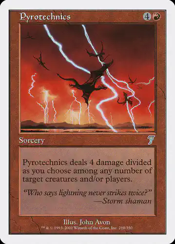 Pyrotechnics - 7ed Spoiler