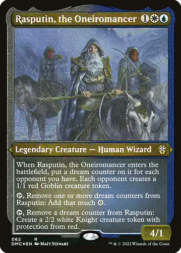Rasputin, the Oneiromancer - dmc Spoiler