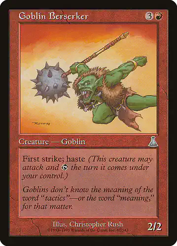 Goblin Berserker - uds Spoiler