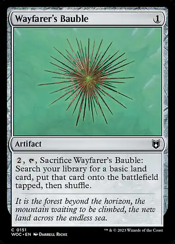 Wayfarer's Bauble - woc Spoiler