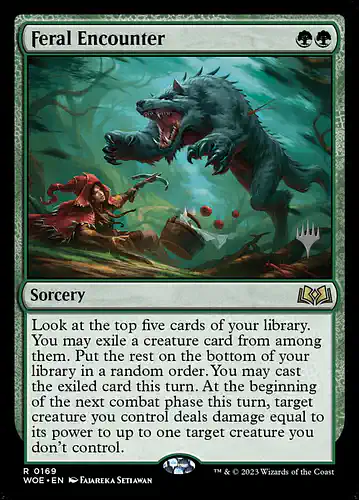 Feral Encounter - woe Spoiler