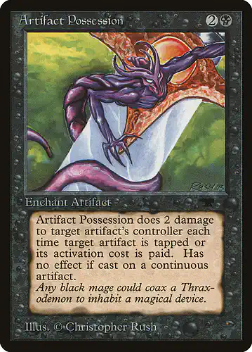Artifact Possession - atq Spoiler