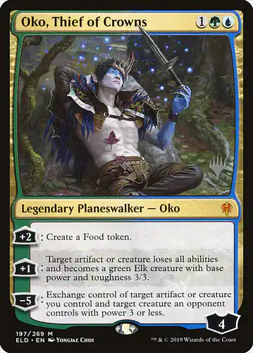 Oko, Thief of Crowns - eld Spoiler