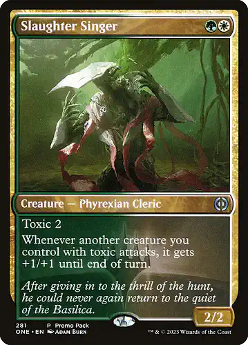 Slaughter Singer - one Spoiler