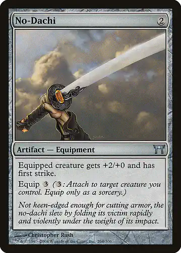 No-Dachi - chk Spoiler