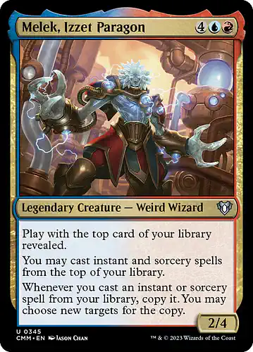 Melek, Izzet Paragon - cmm Spoiler