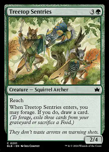 Treetop Sentries - blb Spoiler
