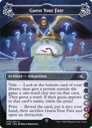 Guess Your Fate - unf Spoiler