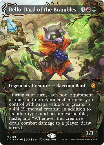 Bello, Bard of the Brambles - blc Spoiler