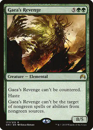 Gaea's Revenge - ori Spoiler