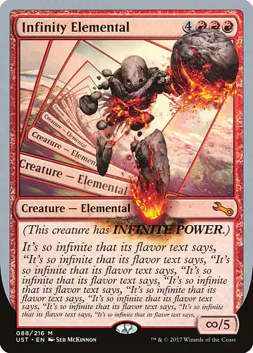 Infinity Elemental - ust Spoiler