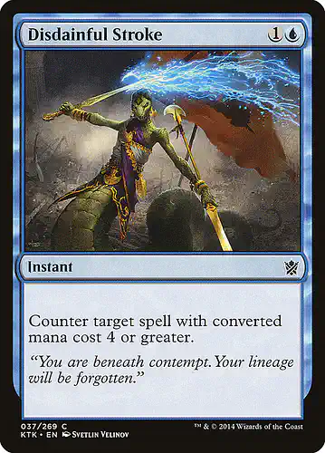 Disdainful Stroke - ktk Spoiler