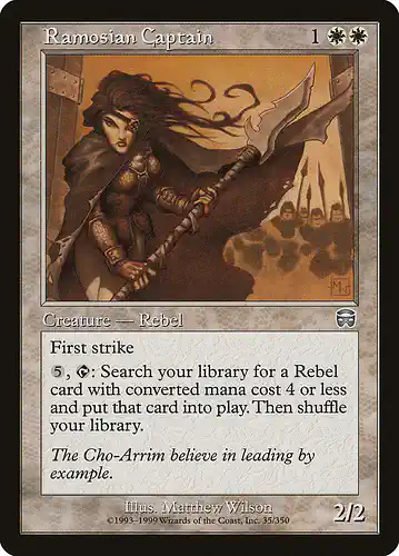 Ramosian Captain - mmq Spoiler