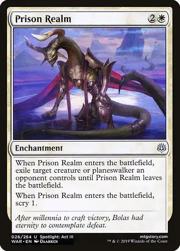 Prison Realm - war Spoiler