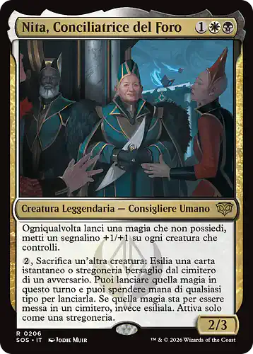 Nita, Forum Conciliator - sos Spoiler