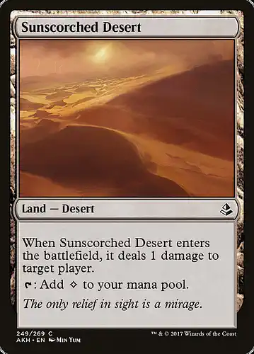 Sunscorched Desert - akh Spoiler