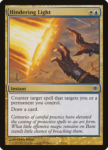 Hindering Light - ala Spoiler