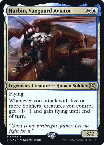 Harbin, Vanguard Aviator - bro Spoiler