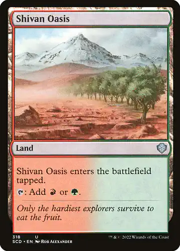 Shivan Oasis - scd Spoiler